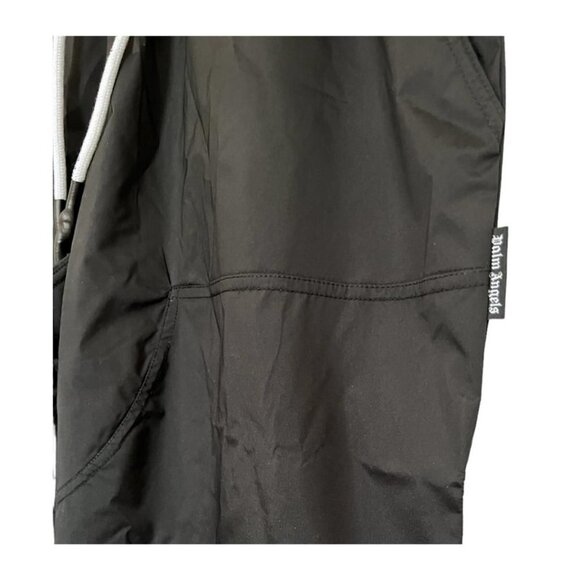 Palm Angels Mens Black Logo New Gothic Lightweight Pockets Track Pants Sz M New - Picture 7 of 9